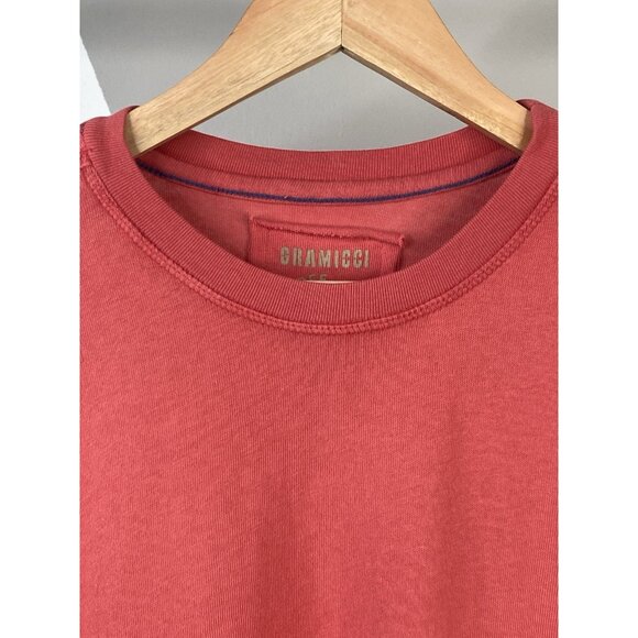Gramicci Short Sleeve T-Shirt Mens Medium Pink Coral Short Sleeve Climbing - Picture 3 of 16